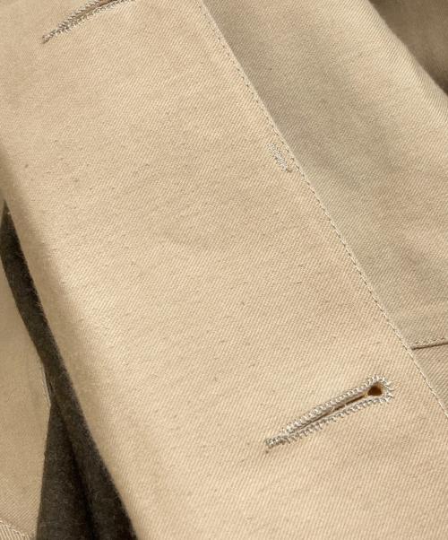 CORDINGS（コーディングス）CORDINGS (コーディングス) ライナー付コットンギャバジンコート ベージュ サイズ:38の古着・服飾アイテム