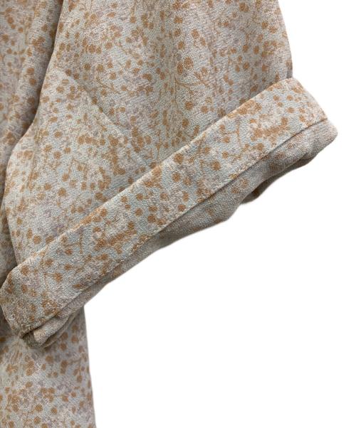 CLANE（クラネ）CLANE (クラネ) MINAMI TANAKA (ミナミ タナカ) CIRCLE FLOWER ONE PIECE ブルー×ベージュ サイズ:SIZE 1の古着・服飾アイテム