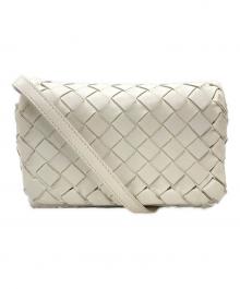 BOTTEGA VENETA（ボッテガベネタ）の古着「ショルダーバッグ」｜ホワイト