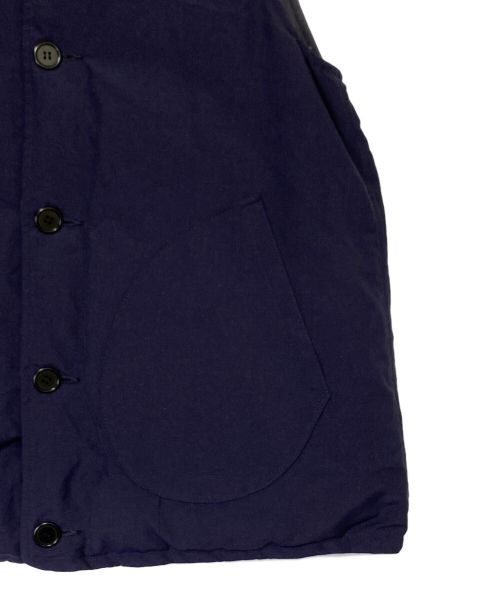 VISVIM（ビズビム）VISVIM (ビズビム) KORA DOWN VEST ネイビー サイズ:1の古着・服飾アイテム