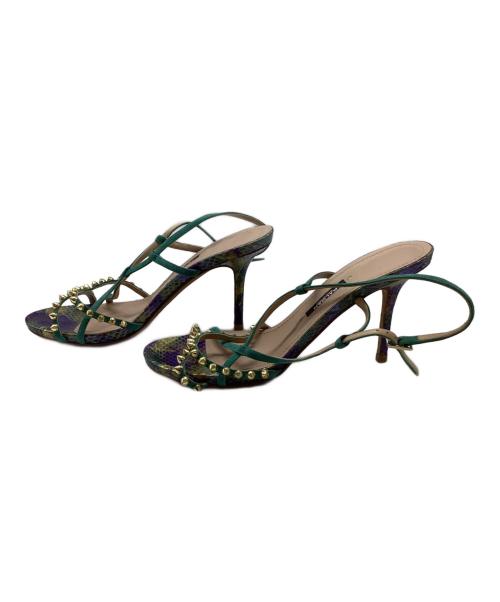 BALDAN（バルダン）BALDAN (バルダン) ストラップサンダル グリーン サイズ:SIZE 36.5の古着・服飾アイテム