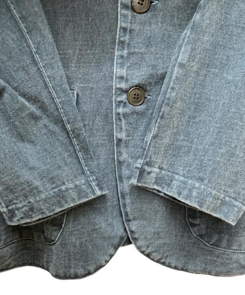 good on（グッドオン）good on (グッドオン) ヘビージャージーテーラージャケット ブルー サイズ:Sの古着・服飾アイテム