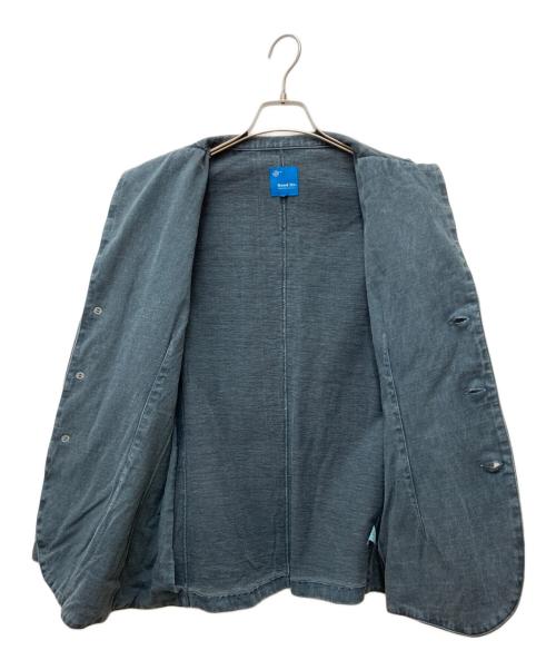 good on（グッドオン）good on (グッドオン) ヘビージャージーテーラージャケット ブルー サイズ:Sの古着・服飾アイテム