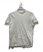 PRADAプラダ）の古着「バックトライアングルTシャツ」｜ブラウン