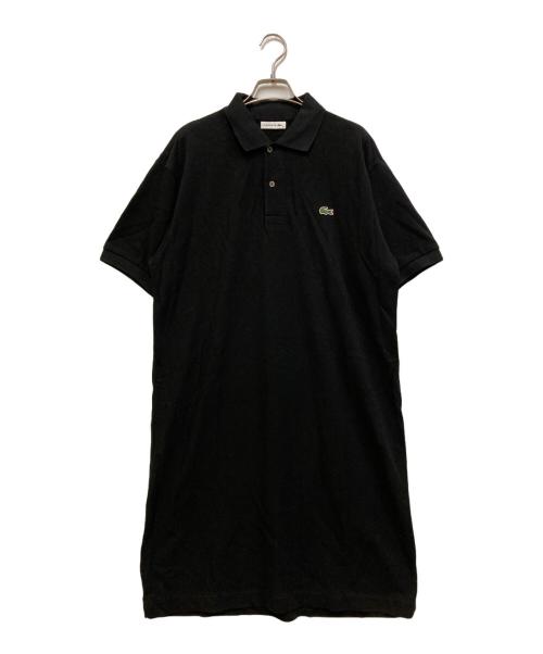 LACOSTE（ラコステ）LACOSTE (ラコステ) ポロシャツワンピース ブラック サイズ:36の古着・服飾アイテム