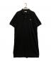 LACOSTE（ラコステ）の古着「ポロシャツワンピース」｜ブラック
