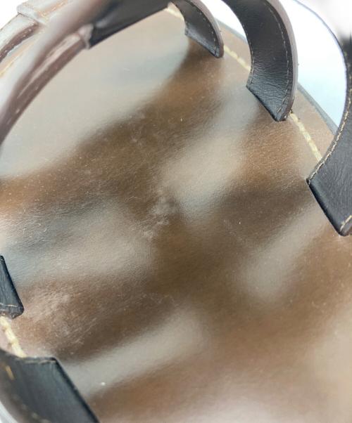 CELINE（セリーヌ）CELINE (セリーヌ) クレアトリオンフ グラディエーター チャンキーサンダル ブラウン サイズ:38の古着・服飾アイテム