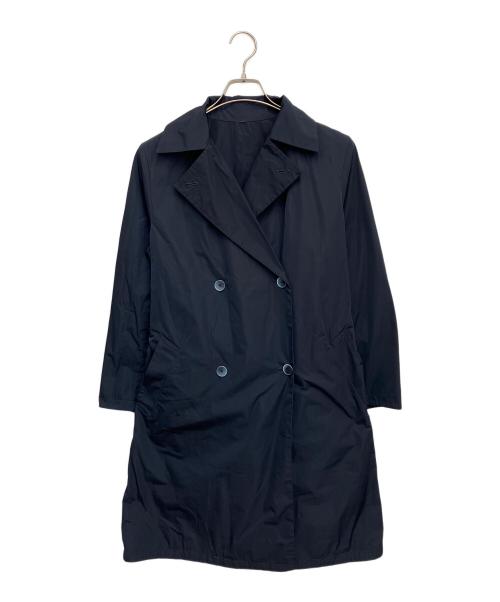 Max Mara Studio（マックスマーラ ストゥディオ）MAX MARA STUDIO (マックスマーラ ストゥディオ) リバーシブルコート ネイビー サイズ:36の古着・服飾アイテム