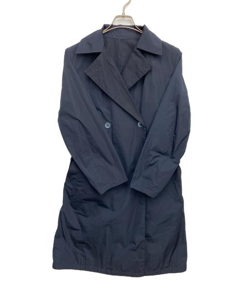Max Mara Studio（マックスマーラ ストゥディオ）MAX MARA STUDIO (マックスマーラ ストゥディオ) リバーシブルコート ネイビー サイズ:36の古着・服飾アイテム