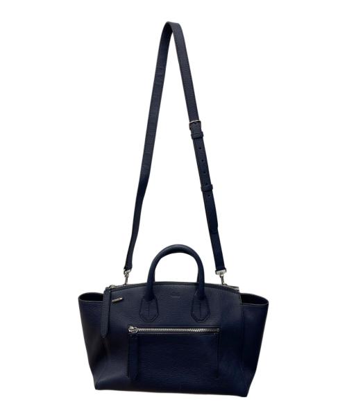 BALLY（バリー）BALLY (バリー) 2WAYバッグ ネイビーの古着・服飾アイテム