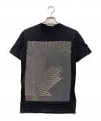 DSQUARED2ディースクエアード）の古着「Leaf Graphic T-shirt」｜ブラック