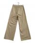 EVERYDAY I LIKE. (エヴリデイ アイ ライク) コットンナイロンストレートワークパンツ ベージュ サイズ:40 未使用品：9000円