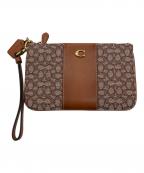 COACHコーチ）の古着「ポーチ」｜ブラウン