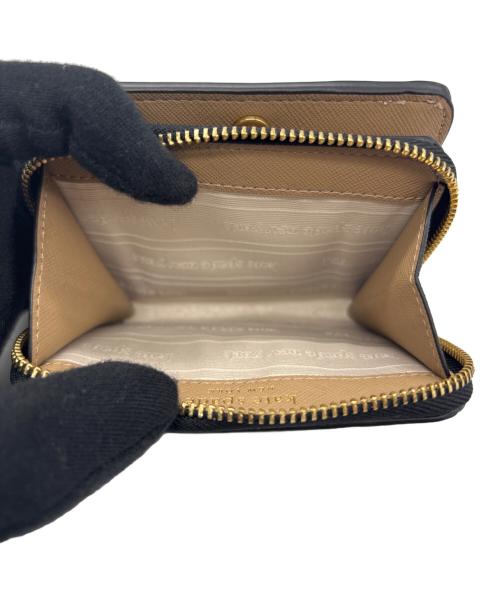 Kate Spade（ケイトスペード）Kate Spade (ケイトスペード) 財布 ベージュ×ブラックの古着・服飾アイテム