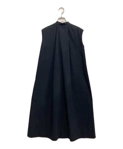 martinique（マルティニーク）martinique (マルティニーク) パールスキッパーノースリワンピース ネイビー サイズ:Freeの古着・服飾アイテム
