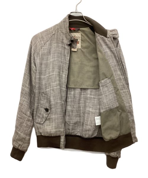 BARACUTA（バラクータ）BARACUTA (バラクータ) G9コットンリネンスイングトップ ブラウン サイズ:38の古着・服飾アイテム