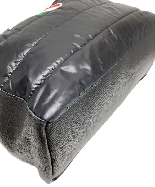 ALBERTO BONI（アルベルトボニー）ALBERTO BONI (アルベルトボニー) 切替トートバッグ ブラックの古着・服飾アイテム