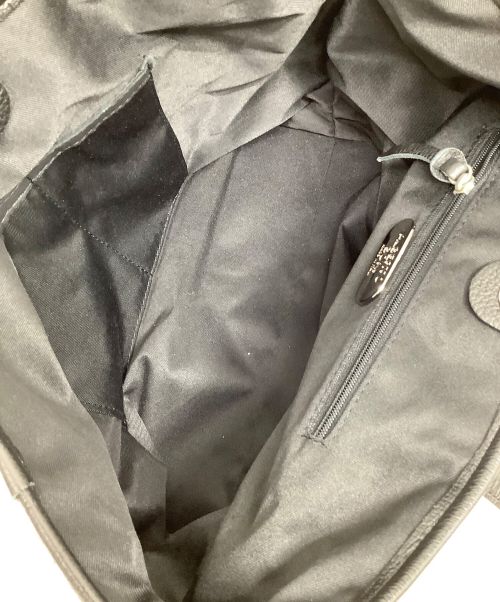 ALBERTO BONI（アルベルトボニー）ALBERTO BONI (アルベルトボニー) 切替トートバッグ ブラックの古着・服飾アイテム