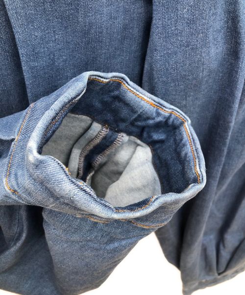 ZUCCA（ズッカ）ZUCCA (ズッカ) ハイパーストレッチライトデニムパンツ インディゴ サイズ:Ｍ 未使用品の古着・服飾アイテム