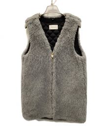 THE RERACS（ザ リラクス）の古着「ボアライナーベスト」｜グレー