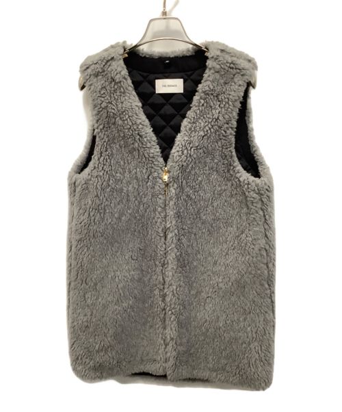 THE RERACS（ザ リラクス）THE RERACS (ザ リラクス) ボアライナーベスト グレー サイズ:フリーの古着・服飾アイテム