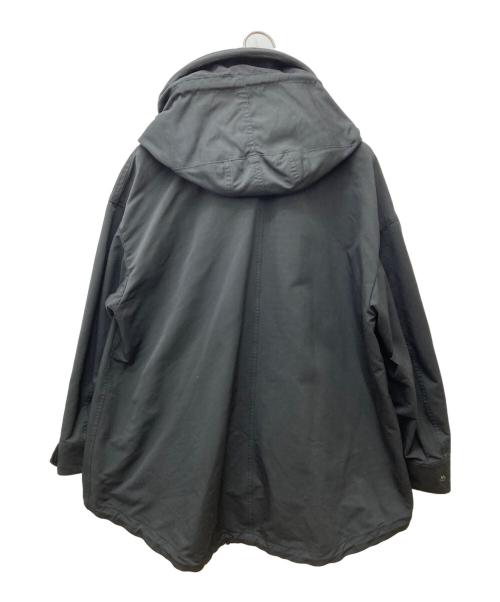 THE RERACS（ザ リラクス）THE RERACS (ザ リラクス) ドロップショルダー モッズコート 2　23SS-RECT-310L-UASP-J ブラック サイズ:38の古着・服飾アイテム
