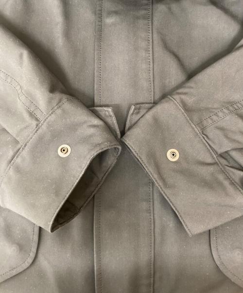 THE RERACS（ザ リラクス）THE RERACS (ザ リラクス) ドロップショルダー モッズコート 2　23SS-RECT-310L-UASP-J ブラック サイズ:38の古着・服飾アイテム