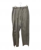 ATONエイトン）の古着「KYOTO TSURIZOME COTTON PARACHUTE PANTS」｜グレー