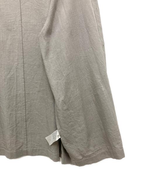 ATON（エイトン）ATON (エイトン) KYOTO TSURIZOME LINEN SHIRT JACKET グレー サイズ:6の古着・服飾アイテム