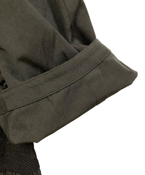 CLANE（クラネ）CLANE (クラネ) スイッチングメッシュワンピース ブラック サイズ:SIZE 1の古着・服飾アイテム