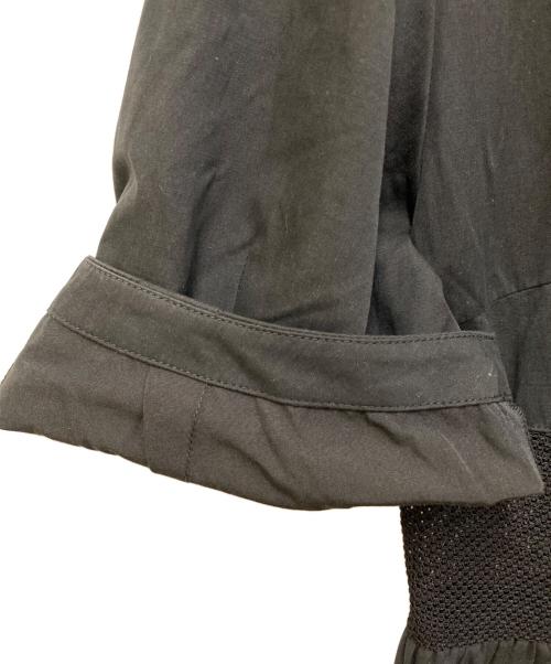 CLANE（クラネ）CLANE (クラネ) スイッチングメッシュワンピース ブラック サイズ:SIZE 1の古着・服飾アイテム