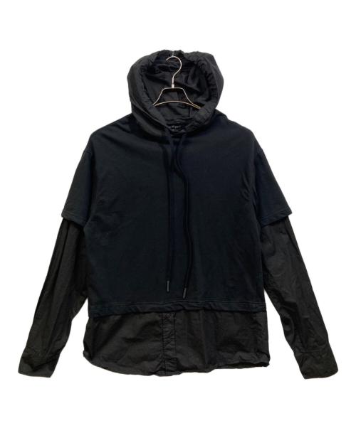 ANDREA YA'AQOV（アンドレアヤコブ）ANDREA YA'AQOV (アンドレアヤコブ) ミリタリープルオーバーパーカー ブラック サイズ:Ｓの古着・服飾アイテム