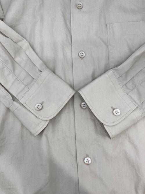 DRIES VAN NOTEN（ドリスヴァンノッテン）DRIES VAN NOTEN (ドリスヴァンノッテン) ドレスシャツ ベージュ サイズ:44の古着・服飾アイテム