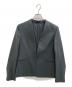 PLST（プラステ）の古着「プレミアムオックスカラーレスジャケット」｜グレー