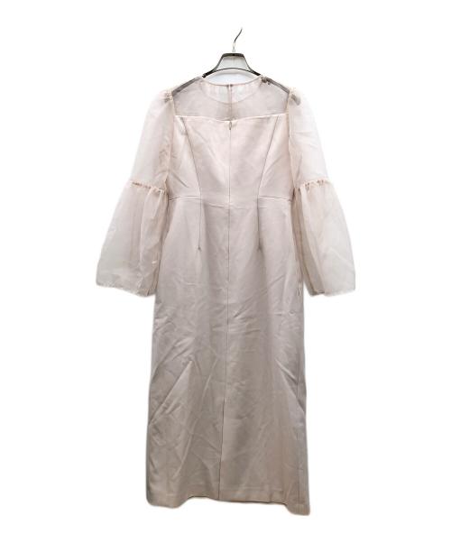 CELFORD（セルフォード）CELFORD (セルフォード) ベルスリーブドレス ベージュ サイズ:38の古着・服飾アイテム