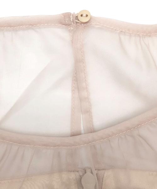 CELFORD（セルフォード）CELFORD (セルフォード) ベルスリーブドレス ベージュ サイズ:38の古着・服飾アイテム