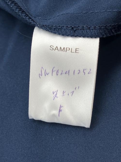 Snidel（スナイデル）Snidel (スナイデル) ビスチェセットシャツワンピース　SAMPLE品 ネイビー サイズ:不明の古着・服飾アイテム