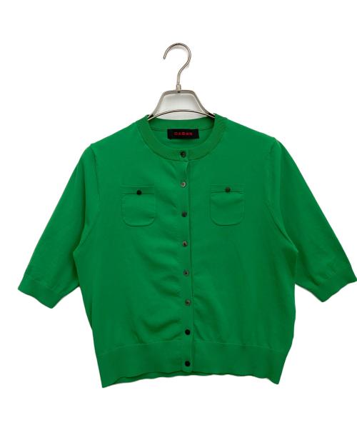 CABAN（キャバン）CABAN (キャバン) カーディガン グリーン サイズ:ＳＩＺＥ　Ｓの古着・服飾アイテム