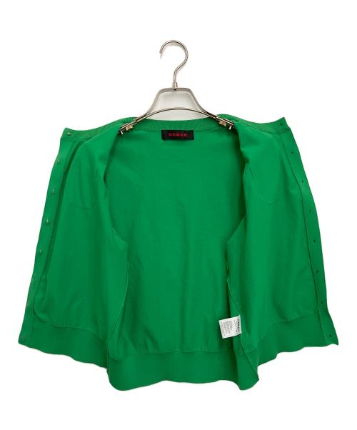 CABAN（キャバン）CABAN (キャバン) カーディガン グリーン サイズ:ＳＩＺＥ　Ｓの古着・服飾アイテム