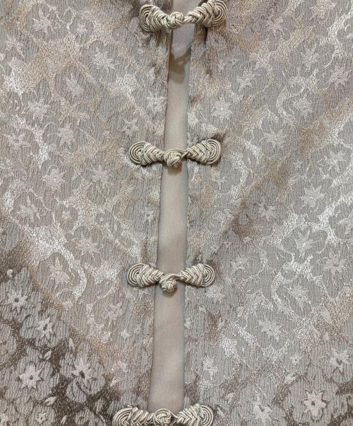 MARTE（マルテ）MARTE (マルテ) sahara柄レイヤードトップス ベージュ サイズ:FREEの古着・服飾アイテム