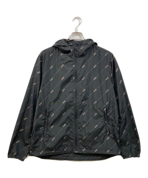 stussy（ステューシー）stussy (ステューシー) ロゴウインドブレーカー ブラック サイズ:Mの古着・服飾アイテム