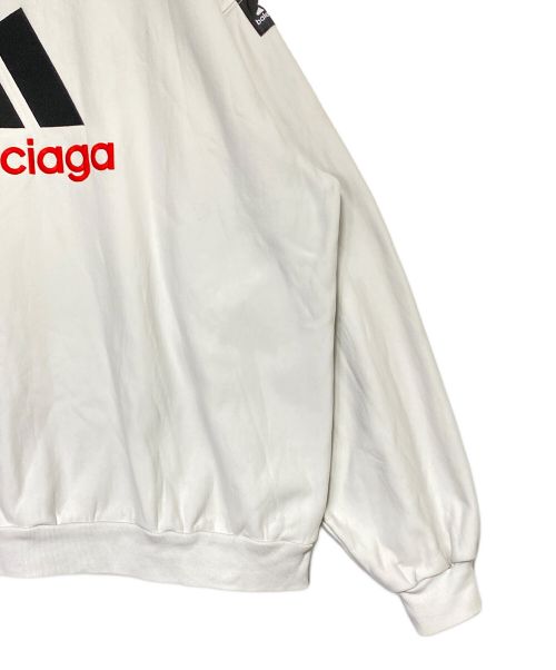 BALENCIAGA（バレンシアガ）BALENCIAGA (バレンシアガ) adidas (アディダス) スウェット ホワイト サイズ:1の古着・服飾アイテム