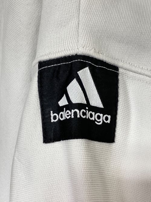 BALENCIAGA（バレンシアガ）BALENCIAGA (バレンシアガ) adidas (アディダス) スウェット ホワイト サイズ:1の古着・服飾アイテム