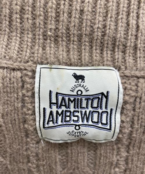 Spick and Span（スピック＆スパン）Spick and Span (スピックアンドスパン) ハミルトンアルパカケーブルZIPベスト ブラウン サイズ:ｆの古着・服飾アイテム