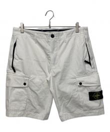 STONE ISLAND（ストーンアイランド）の古着「Cargo Shorts」｜ホワイト