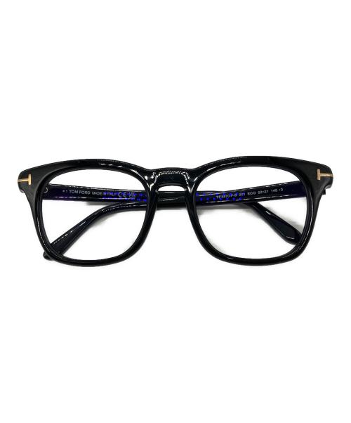 TOM FORD（トムフォード）TOM FORD (トムフォード) ブルーライトカット眼鏡 ブラックの古着・服飾アイテム