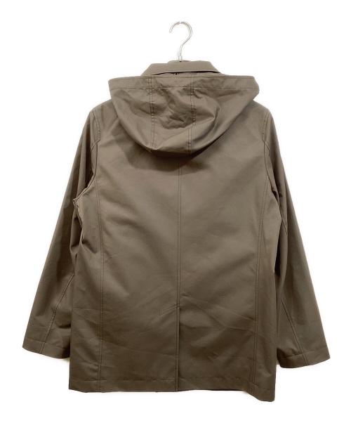 green label relaxing（グリーンレーベルリラクシング）green label relaxing (グリーンレーベルリラクシング) TAIONインナーダウンベスト付き ベントーネ(R)フード バルカラーコート オリーブ サイズ:Sの古着・服飾アイテム