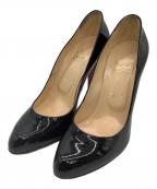 Christian Louboutinクリスチャン・ルブタン）の古着「エナメルパンプス DECOLLETE 868 100 PATENT」｜ブラック
