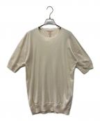 OLDE HOMESTEADERオールド ホームステッダー）の古着「ショートスリーブTシャツ」｜アイボリー