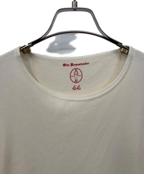 OLDE HOMESTEADER（オールド ホームステッダー）Olde Homesteader (オールド ホームステッダー) ショートスリーブTシャツ アイボリー サイズ:44の古着・服飾アイテム